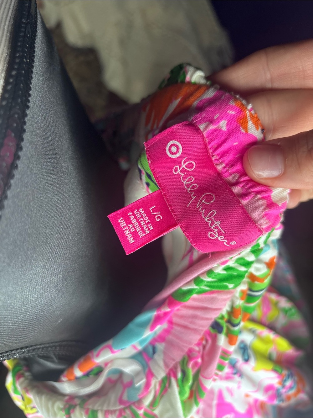 Lilly Pulitzer for Target "Nosey Posey" Strapless Maxi Dress - Picture 8 of 8
